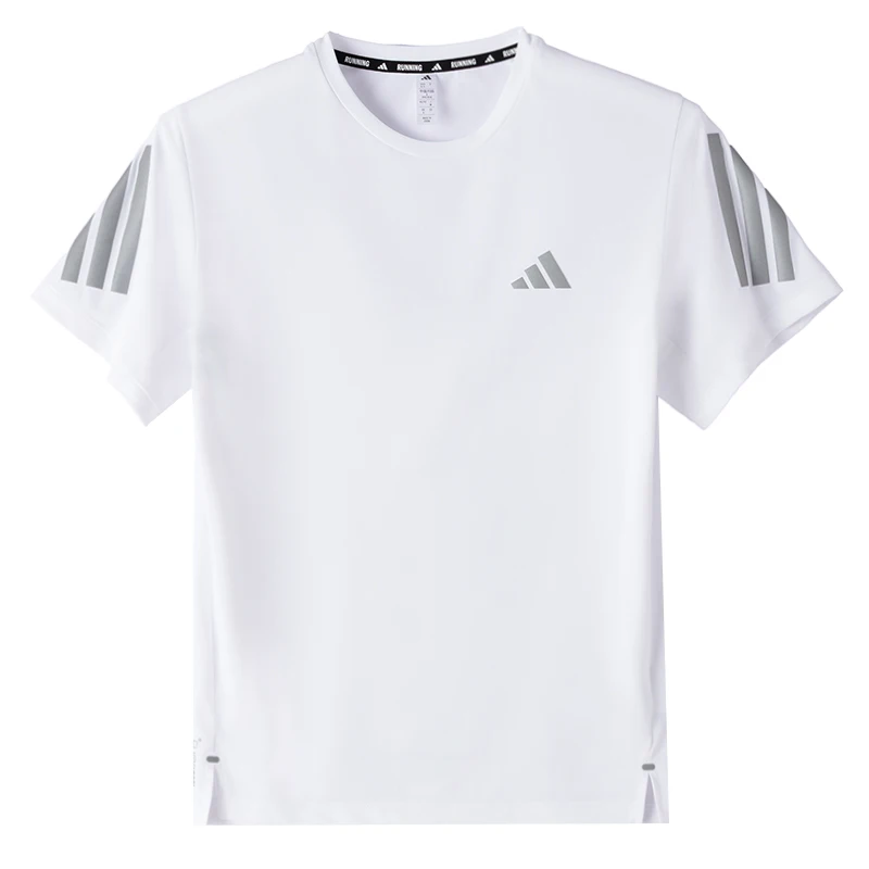 

Футболка Adidas (Адидас) женская спортивная повседневная с круглым вырезом, дышащая, с короткими рукавами Jz5115