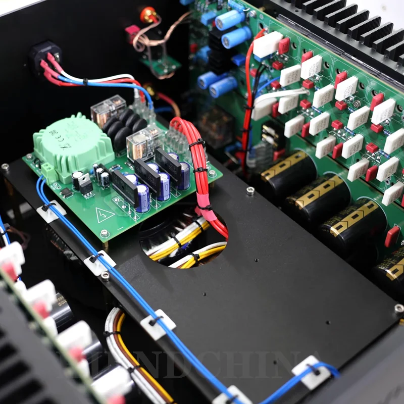 CHS-01 Clone A9.4 HIFI Dual Channel Class a Flagship Power Amplifier Output Power 100W/8 Ω 200W/4 Ω SNR 121.4dB