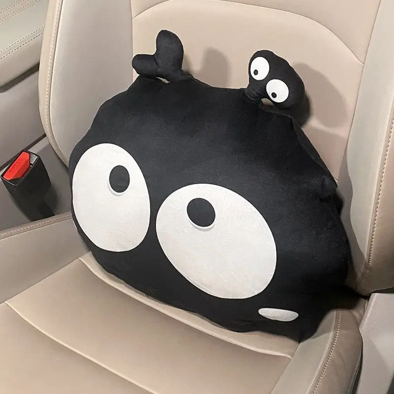 Car Head Pillow Neck Pillow Small Briquette Carton Car Cushion Pillow Summer Car Lumbar Pillow Decorative Supplies Pillow