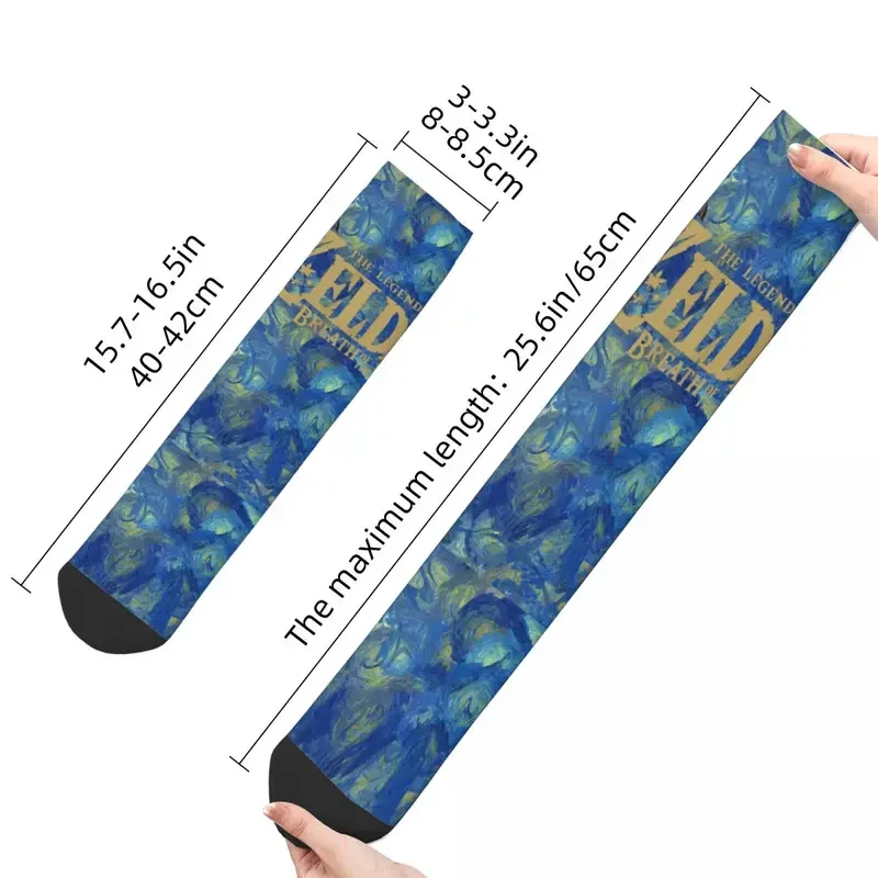 Y2K The Legend Of Zeldas Men Women Fashion Novelty Spring Summer Autumn Winter Middle Tube Socks Gifts