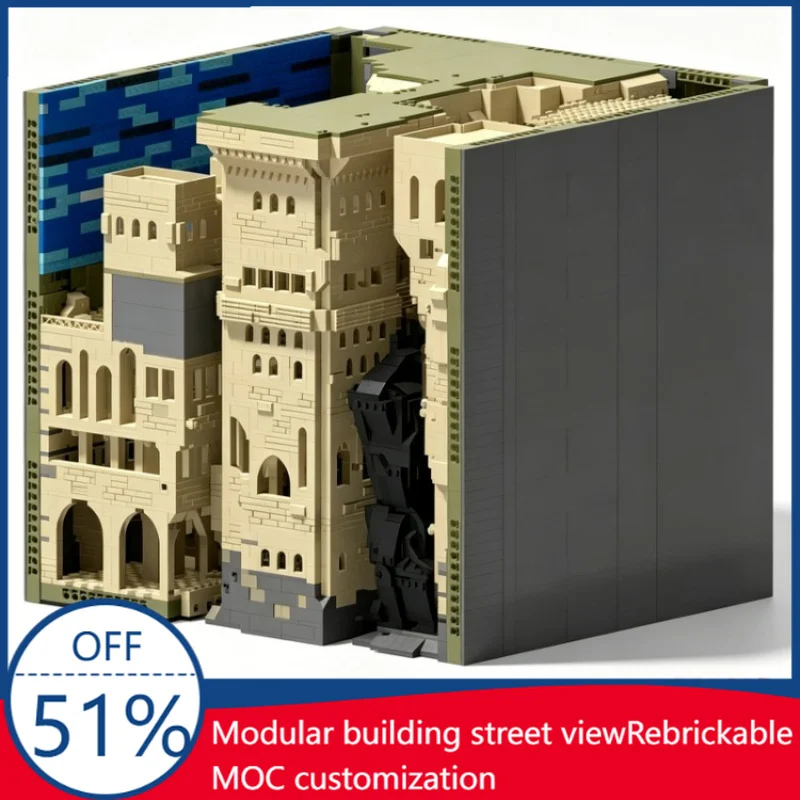 

NEW 19551 PCS MOC The Most Ridiculous Book Ever A Magnificent Alt Build Building Blocks Education DIY Assembly Toy Gift Display