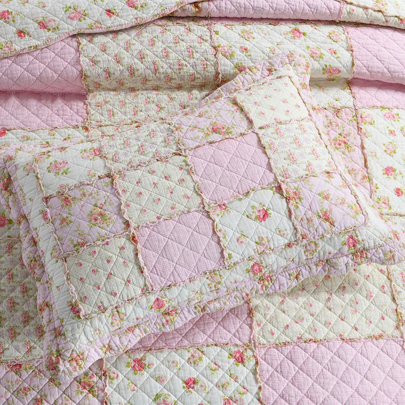 CHAUSUB Cotton Pillowcase for Bed 50x70cm Home Decor Thicken Quilted Pillow Case Protect Skin Bedding Pillow Cases Cover