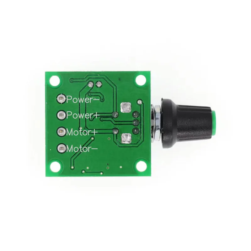 Mini DC PWM Motor Speed Controller 2.2-12V 2A Adjustable Speed Regulator Module - view 5