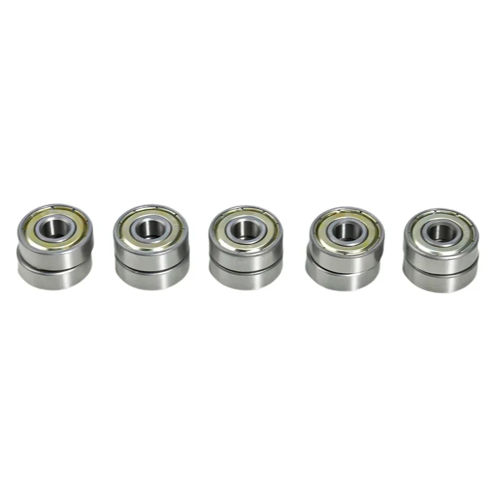 10pcs/lot Skate Bearing Shafts Silver Skate Skateboard 10pcs Stainless Steel 608 Zz Wheels 8x22x7 Mm Hot Selling