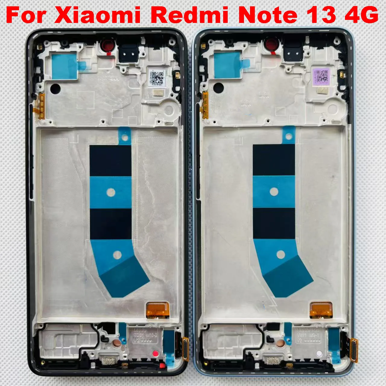 6.67'AMOLED Original For Xiaomi Redmi Note 13 4G 23129RAA4G LCD Display Digitizer Touch Screen for Redmi Note13 4G LCD W Frame
