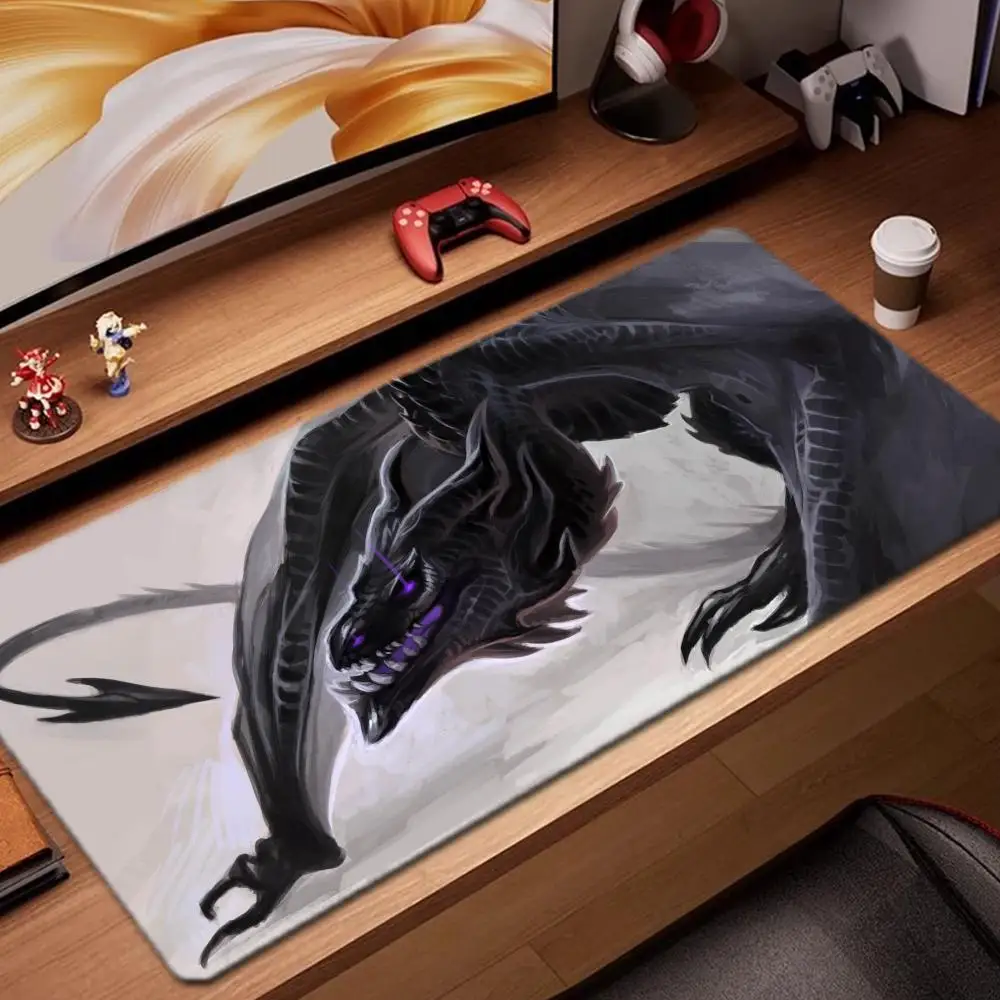 

Shadow Dragon Mouse Pad Game Accessories keyboard pad XXL large locking edge 900X400 mm table mat Gaming mousepad