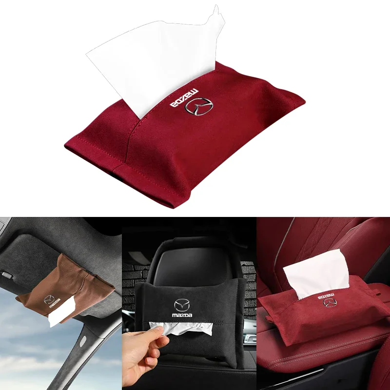 معلقة صندوق مناديل السيارة تخزين لمازدا Cx5 Cx7 Cx8 Cx9 Cx4 2 6 Demio 3 2020 Cx3 Gh Axela Atezma6 اكسسوارات السيارات الداخلية #1