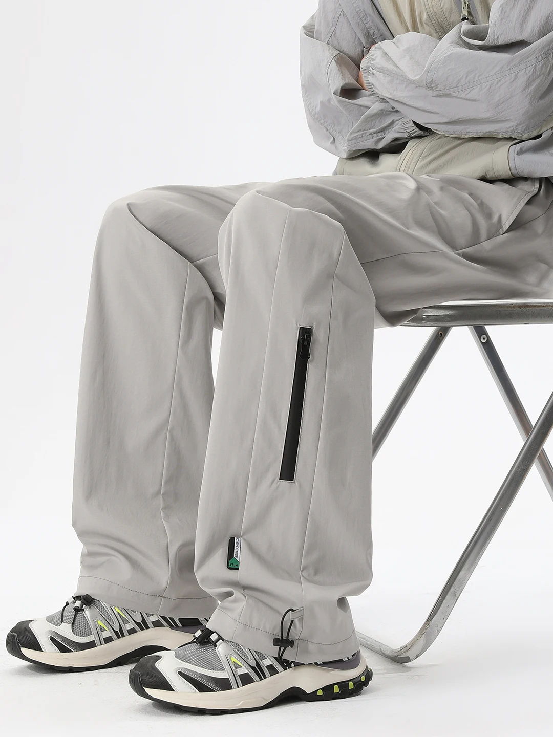 

Мужские повседневные брюки для активного отдыха, весна-лето, водонепроницаемые, для походов, свободного прямого кроя, износостойкие, модные, брендовые