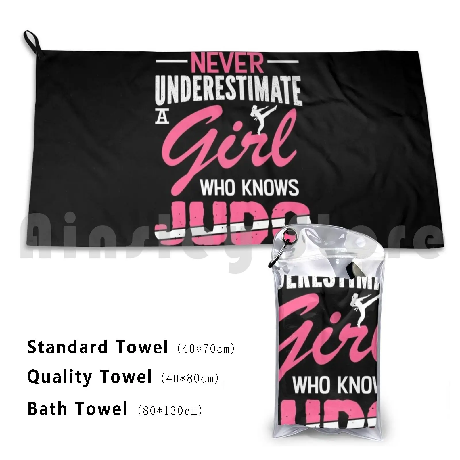 Towel Judo Girl 1083 Judo Martial Arts Japanese Idea Judo Fighters Japan Fighters Judoka