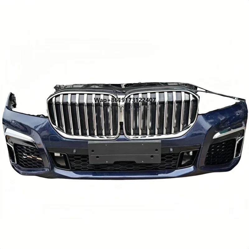 

M Sport Custom Front Bumper Assembly for 7 Series G12 Radiator & Headlight with New Condition Includes Fog Light Cut-Outs