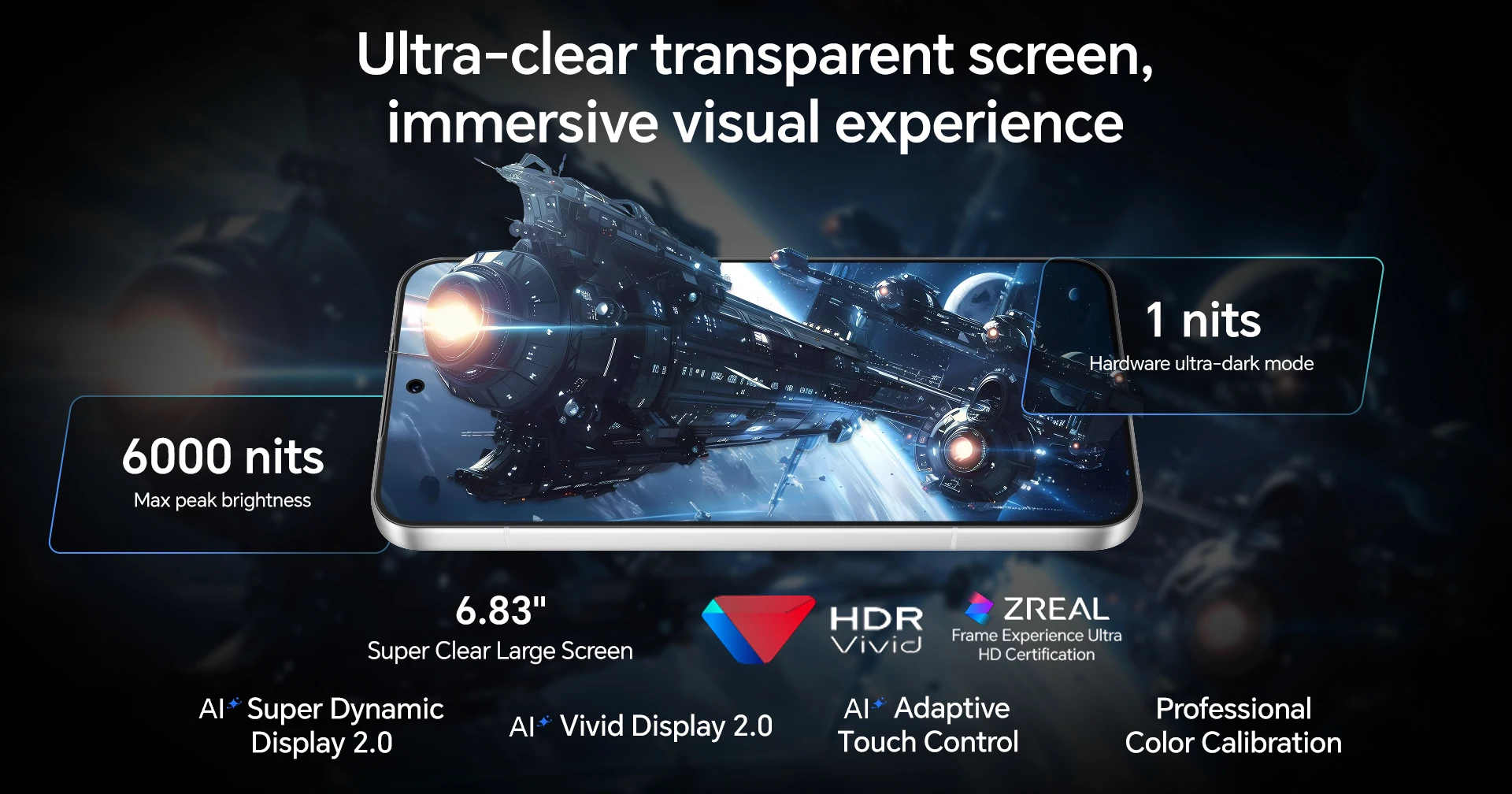 Chinese Version HONOR WIN Gaming Phone 6.83" 185Hz OLED Display Snapdragon 8 Elite Gen 5 10000mAh Battery Support 100W Charging