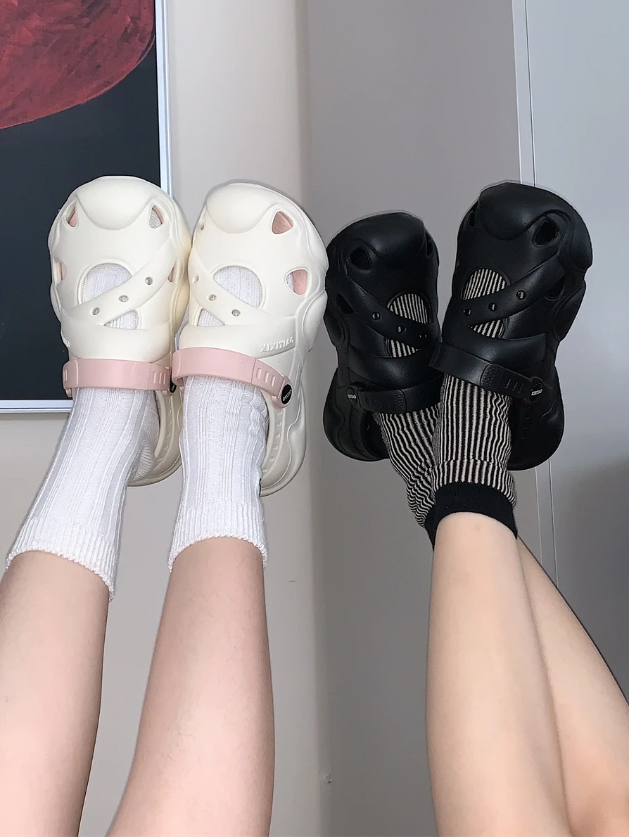 Garden Shoes Sandals Fashionable Casual Sports Slippers Tunnel Shoes Men And Women 2024 Summer Wearing Sandals