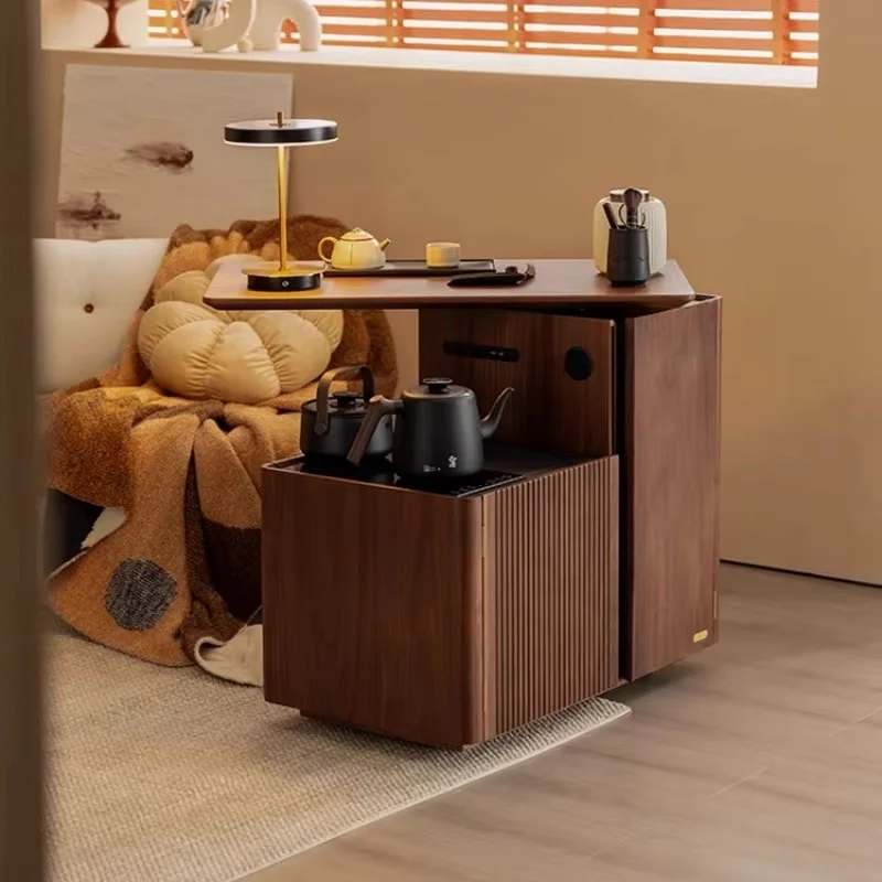 Drain Kettle Cooker Tea Table Living Room Outlets Design Modern End Tables Small Rotatable Nordic Mesa De Centro Sala Furniture