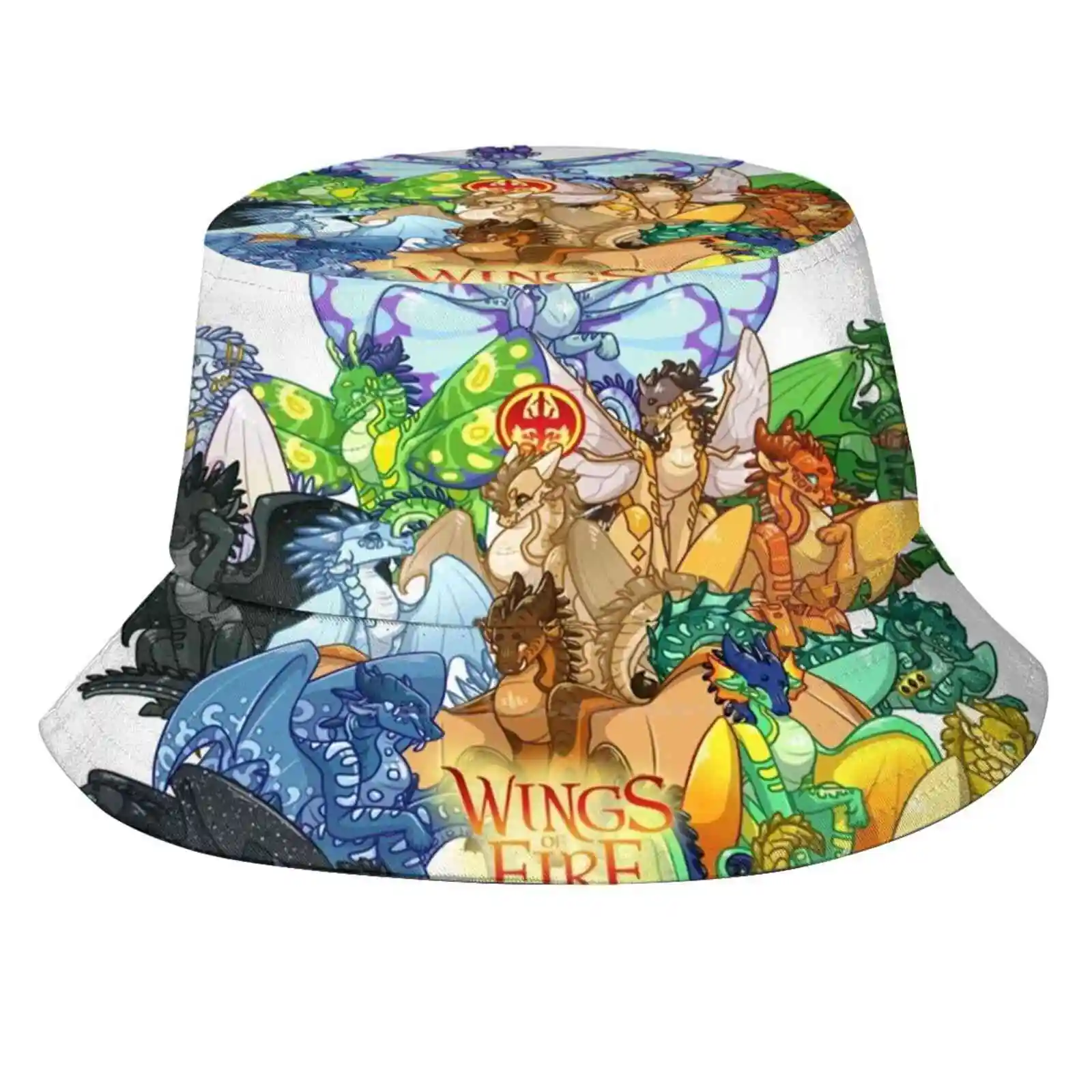 Of Fire Unisex Fashion Women Men Breathable Bucket Hats Wings Of Fire Wof Tui Sutherland Blue Luna Sundew Cricket Snowfall