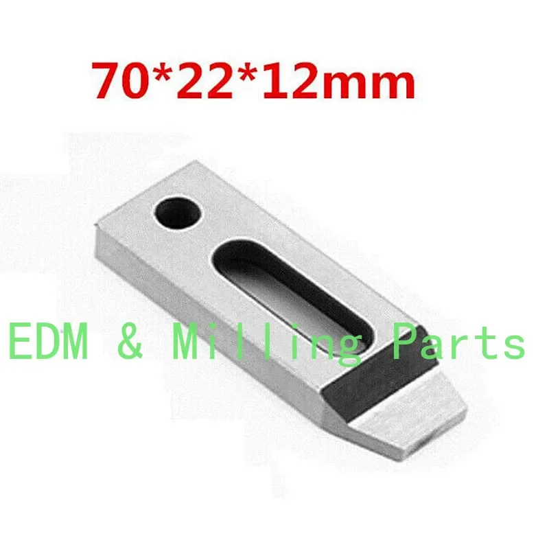 Máquina de electroerosión de alambre CNC SUS440, soporte de plantilla inoxidable para sujetar tornillo M8 PFB 70x22x12mm