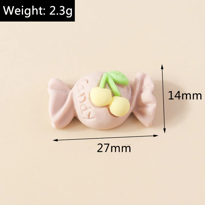 Leslie Zufällige 10/20/30 Stück gemischte Harz Lebensmittel Blume Tier Nail Art Handyhülle Haarnadel Kühlschrank handgemachte DIY Charms Zubehör – Detail 22
