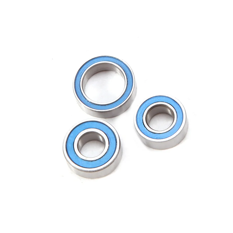 

ODIES-96PCS Rubber Sealed Ball Bearing Kit For Tamiya TT02 TT-02 TT02D TT-02D 1/10 RC Car Upgrades Parts Accessories