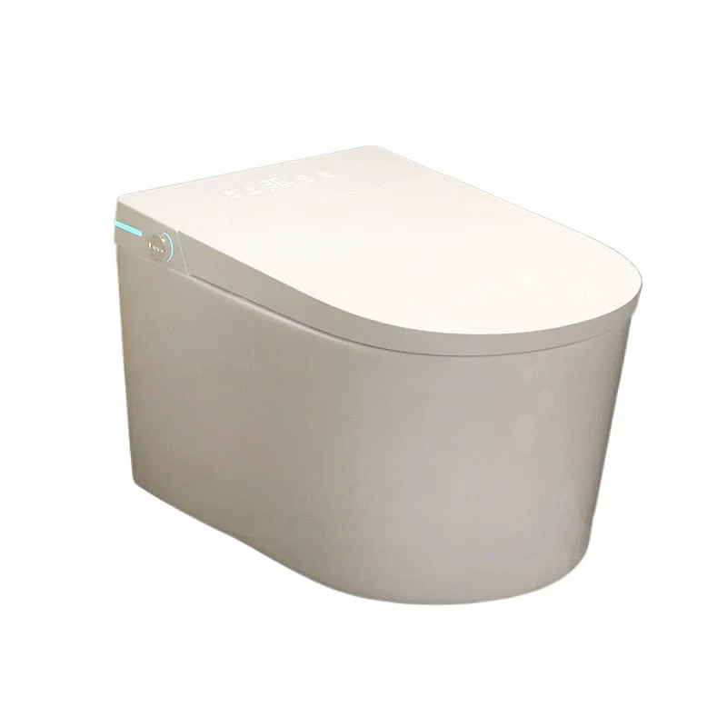 trap hidden water tank rear wall-mounted toilet set, tankless intelligent wall-mounted intelligent toilet remote contro