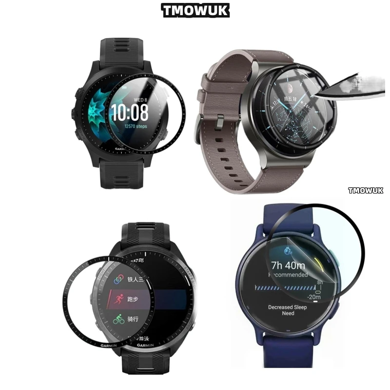 

For Garmin Forerunner 158 165 245 255 255s 265 265s Screen Film Flexible Full Cover 3D Dust - Resistant