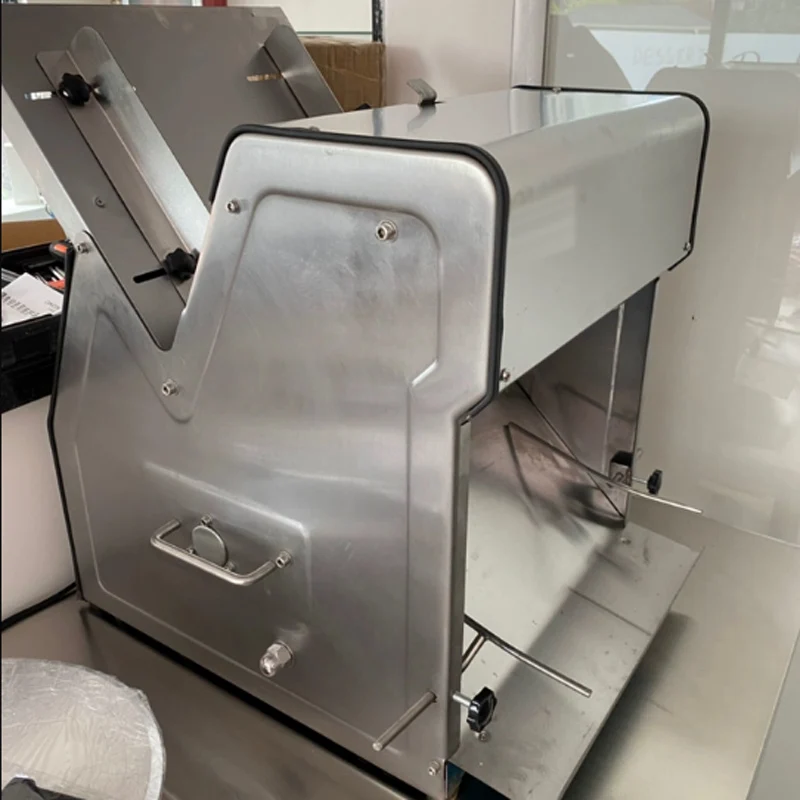 High quality bread slicer fully automatic commercial bread slicer stainless steel