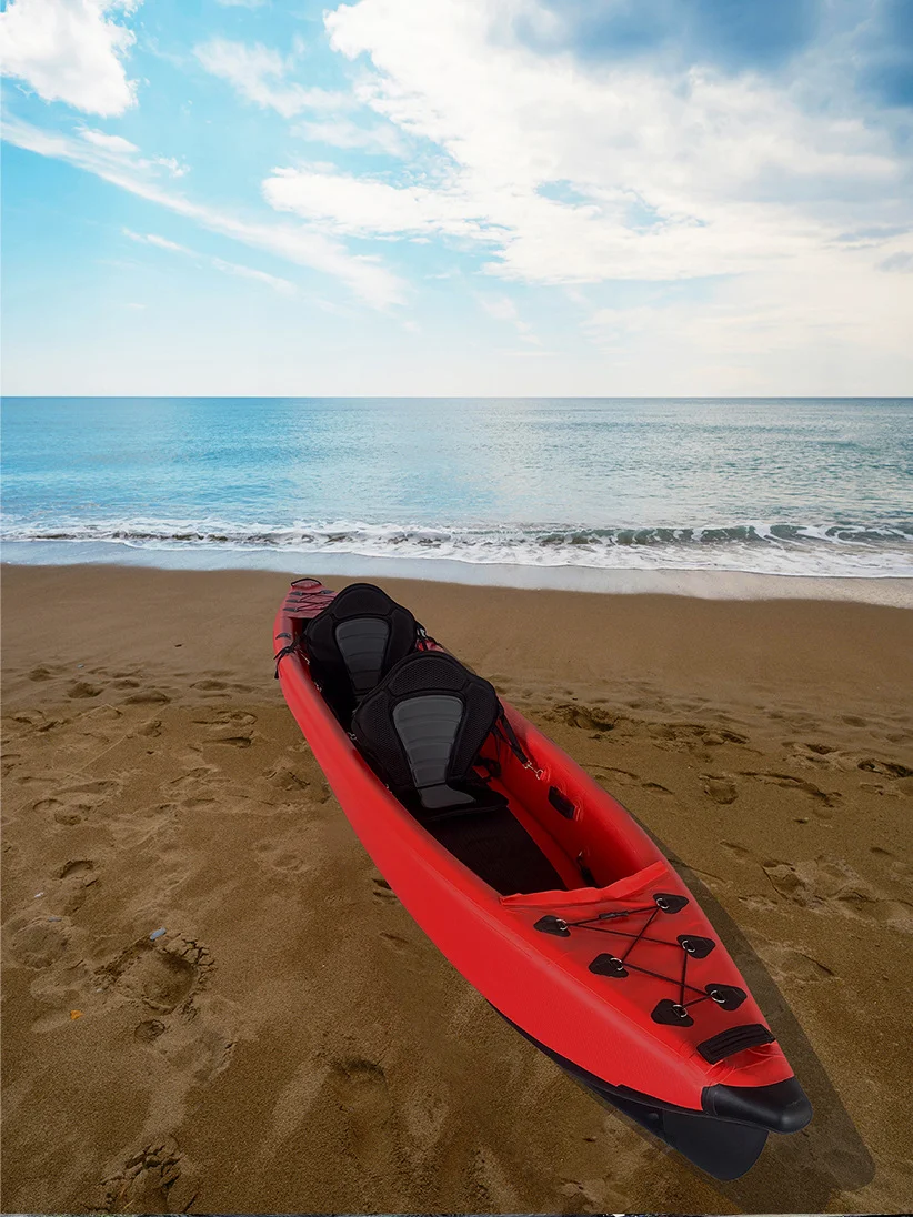 

Inflatable canoe drifting boat outdoor fishing boat rubber boat adventure boat