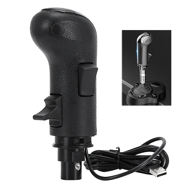 ABTC-USB مقبض ناقل الحركة العالي والمنخفض لـ Logitech G923 G29 G27 G25 TH8A مقبض ناقل الحركة لألعاب الشاحنات ATS ETS2 #3