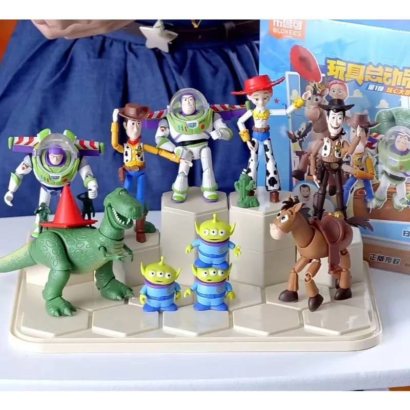 New In Stock Blokees Toy Story Elite Edition Blind Box Woody Buzz