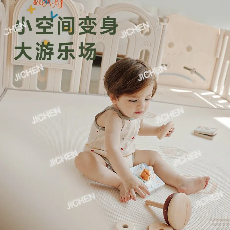 

HZ Rainbow Panda Game Fence Baby Fence Baby Climbing Mat Children's Indoor Household Ground