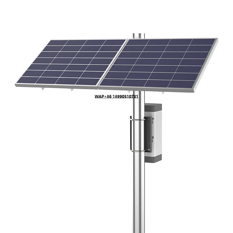 Outdoor Solar Panel with Lithium Battery Kit 80ah 100ah120ah Lithium LFP Battery Backup Energy System for Starlink and POE