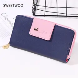 Luxury Designer Famous Brands Long Women Wallets Card Holder Female Clutch Women Purse Coin Money Bag Walet