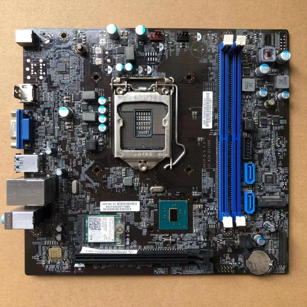 H110-D V1.0 main board 15-KZ9-011000 DDR4 1151 HDMI For Tsinghua Tongfang Elite  (store no. 0517)
