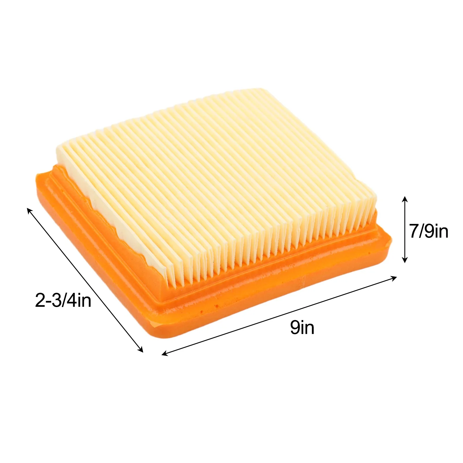 Filter Pack Replacement Filter For Outdoor Gardening High Filtration Performance Length 3 Inches For BT131 Brush Cutter