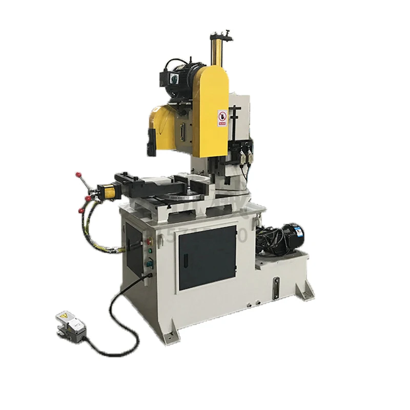 Semi-Automatic CNC Pipe Cutting Machine - Multiple & Repeat Feeding Functions