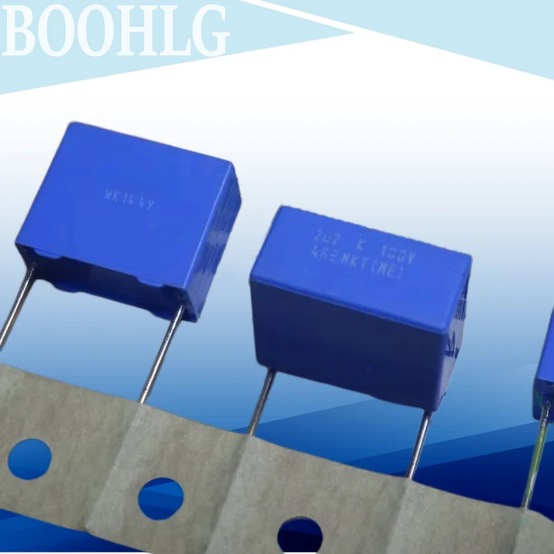 10PCS MKT 2.2uf 100v 2u2 225 15mm capacitor de filme PCMT46829225