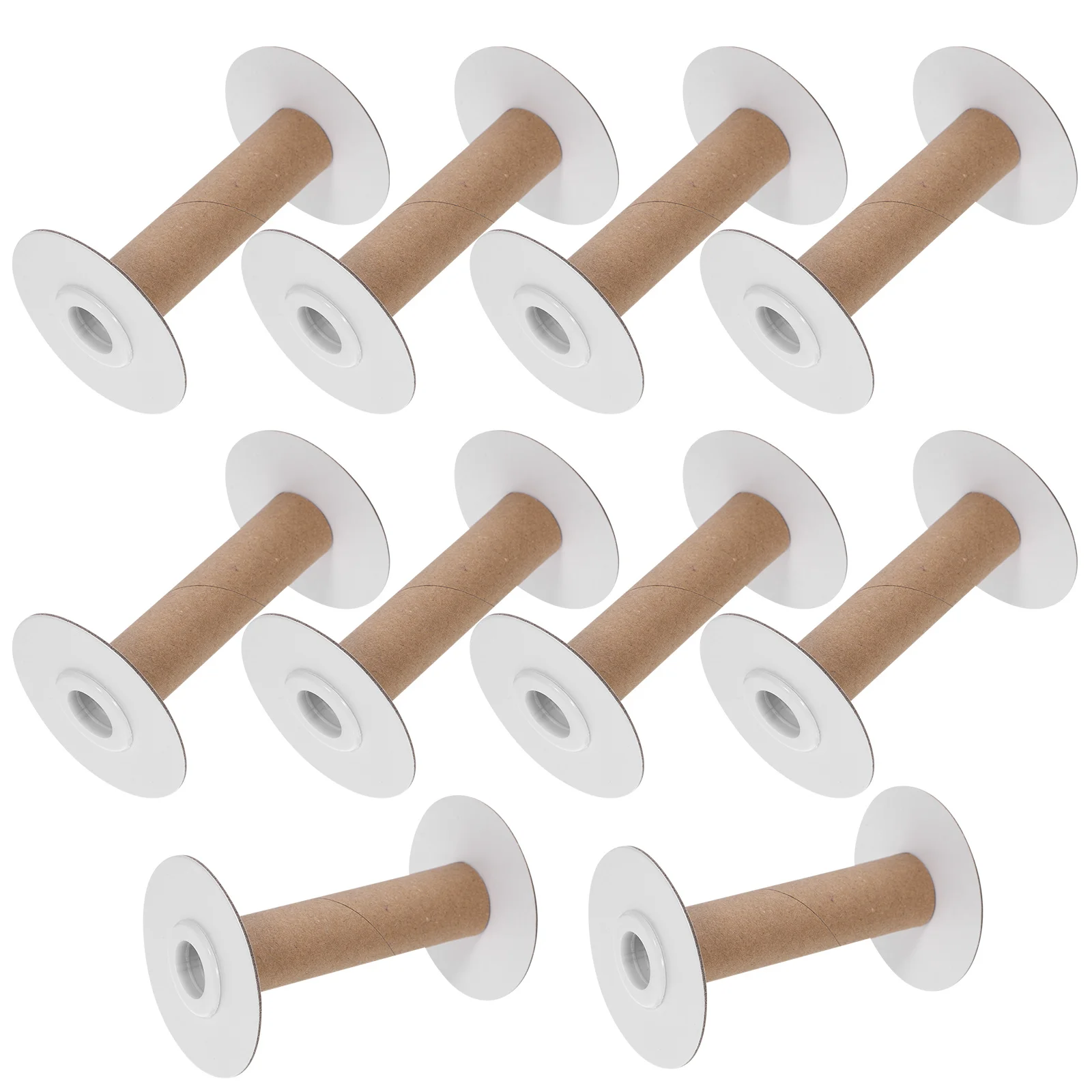 10Pcs Winding Spools Resistant Bobbins for DIY Sewing Thread Embroidery Craft Weaving Organizer Spool