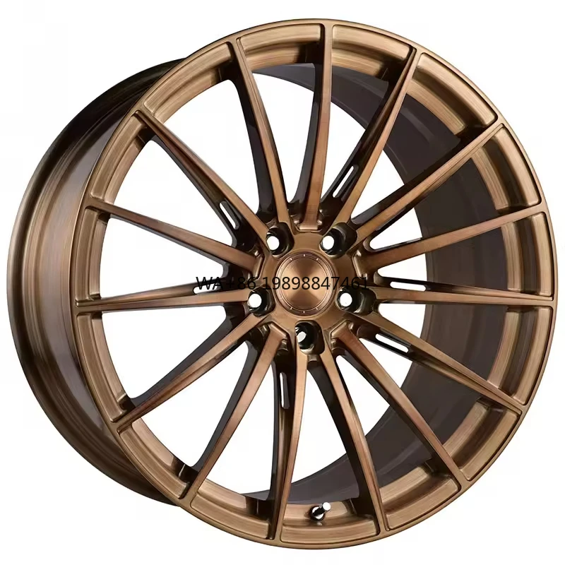 

for Luxury Multi Spokes Brushed Bronze Forged Car Wheel Rims 17-24 Inch Custom Fit