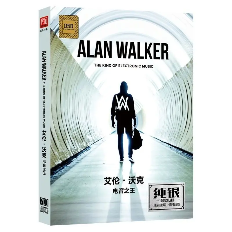 

Alan Walker Classic Electronic DJ Album English Dance Song Lossless Sound Quality Vehicle Mounted Car Music CD Disc