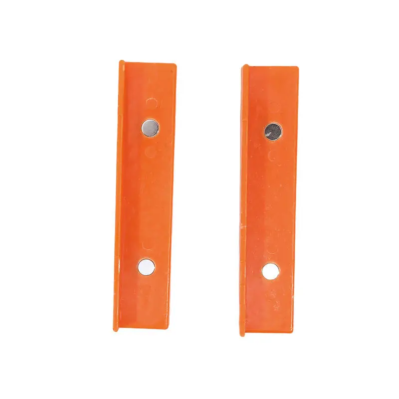 2 pz 4/5/6 Pollici Banco Magnetico Morsa Jaw Pad Multi-scanalatura Morsa Supporto Manopole Heavy Duty Per Fresa Per Foratrice