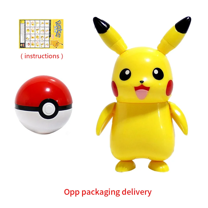 Pokemon Figuren Spielzeug Anime Action Pikachu Dragonite Gengar Mew Snorlax Gyarados Lapras Pokeball Lunala Kinder Geschenk