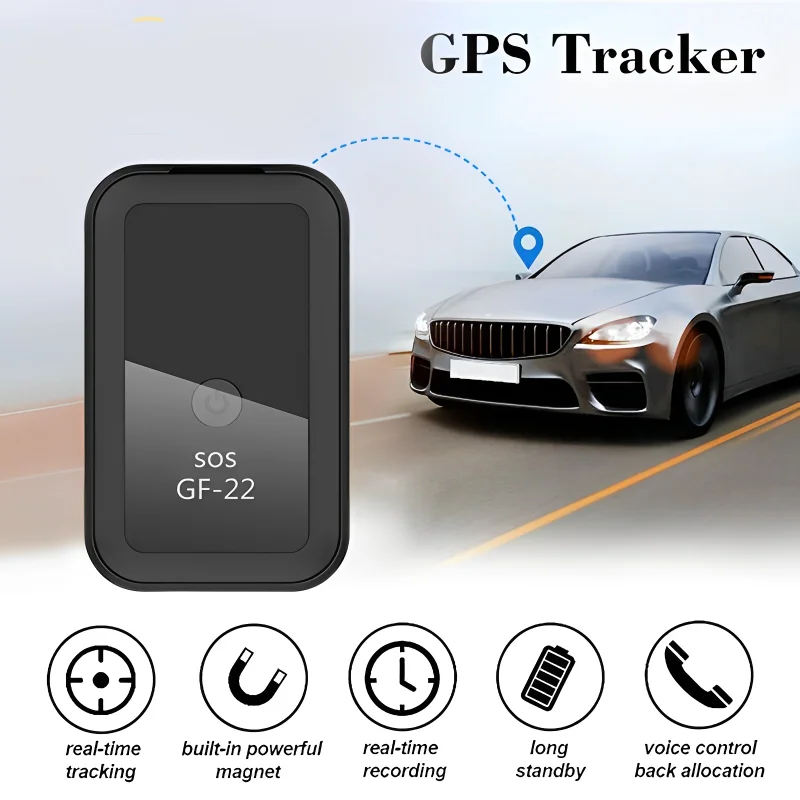 GF-22 Mini GPS Tracker Personal Kids Vehicle Car Real Time Smart Tracking Magnet Adsorption Locator Pet Car Motorcycle Anti-lost