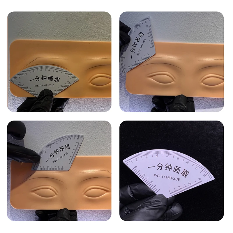 1PC Stencil per modellare le sopracciglia Kit modello multi-stile per modellare le sopracciglia istantaneo per lo strumento magico per modellare le sopracciglia veloce e preciso