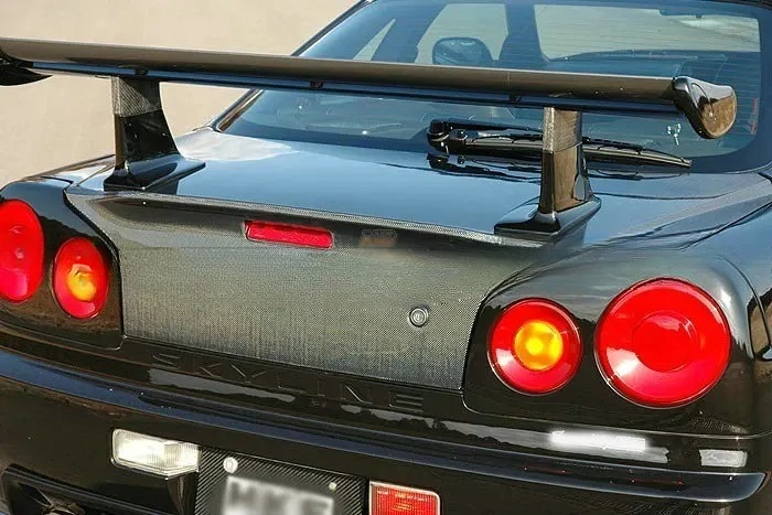 Suitable For Nissan R34 SKYLINE Carbon Fiber Modification DL Type Trunk Lid, Rear Luggage Trunk