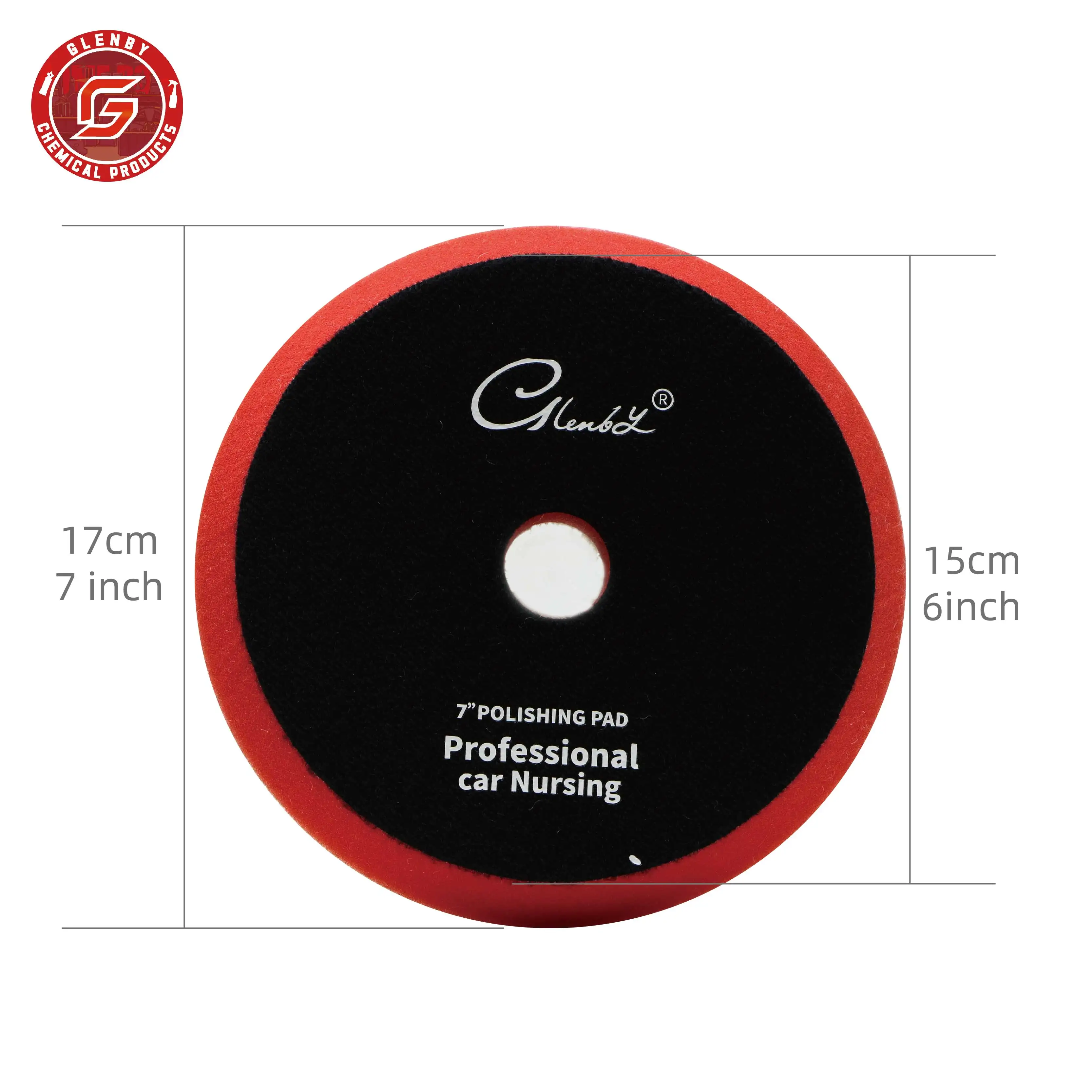 5/6 Inch Car Auto Soft Wool Buffing Polishing Pad Buffer Woollen Polishing Pad For Automotive Scratch Removing Tool