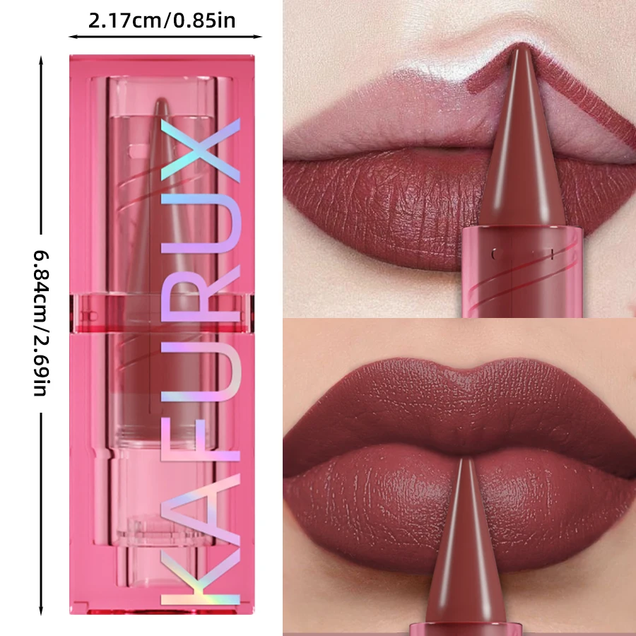 15 colori sexy rosso rosa rossetto penna contorno opaco tinta rossetto penna per labbra a lunga durata regali per trucco coreano smalto per labbra
