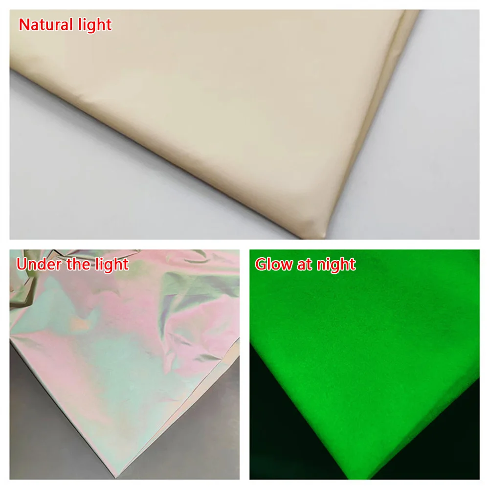 Reflective luminous style chemical fabric DIY clothing sewing supplies