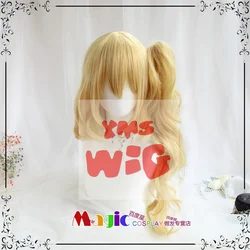 Anime Touhou Project Flandre Scarlet Cosplay Wig Furandōru Sukāretto Golden Curly Heat Resistant Synthetic Hair Halloween