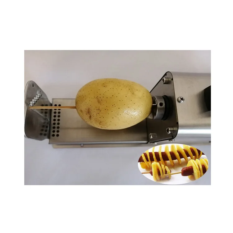 

Ручная машина для нарезки картофеля спиралью и колбас
