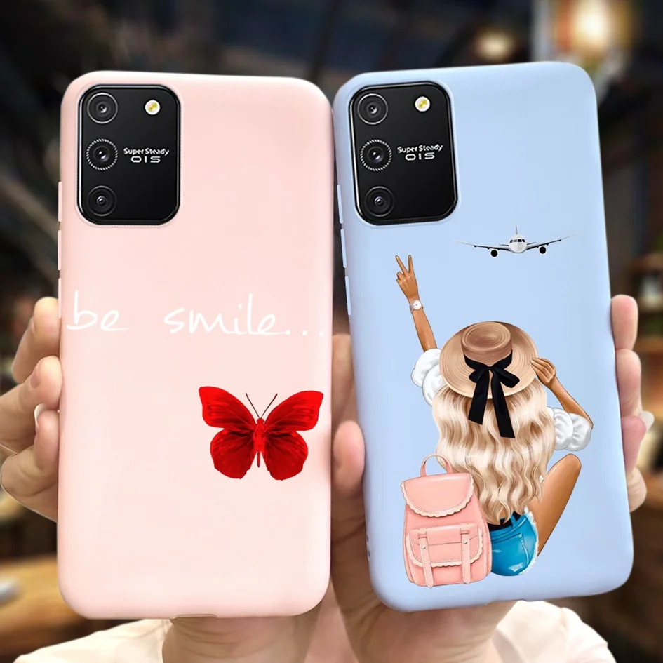 For Samsung S10 Lite Case Fashion Space Astronaut Funda Soft Silicone Cover For Samsung Galaxy S10 Lite A91 M80s SM-G770F Bumper