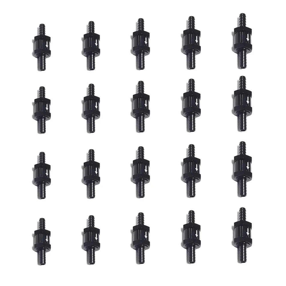 

4Pcs Car Aluminum One Way Fuel Inline Non Return Check Valve 4mm 6mm 8mm 10mm 12mm for Carburettor and Low Pressure Fuel Systems