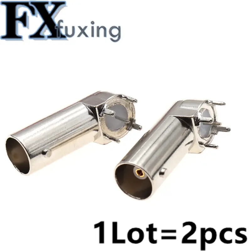 2 шт., горизонтальный разъем BNC 75 Ом